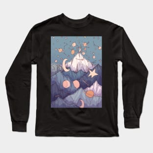 Peaks of the moons and stars Long Sleeve T-Shirt